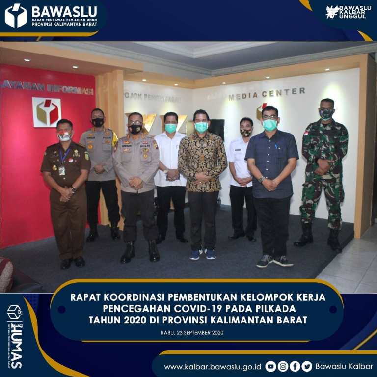rakor pembentukan pokja pencegahan covid-19