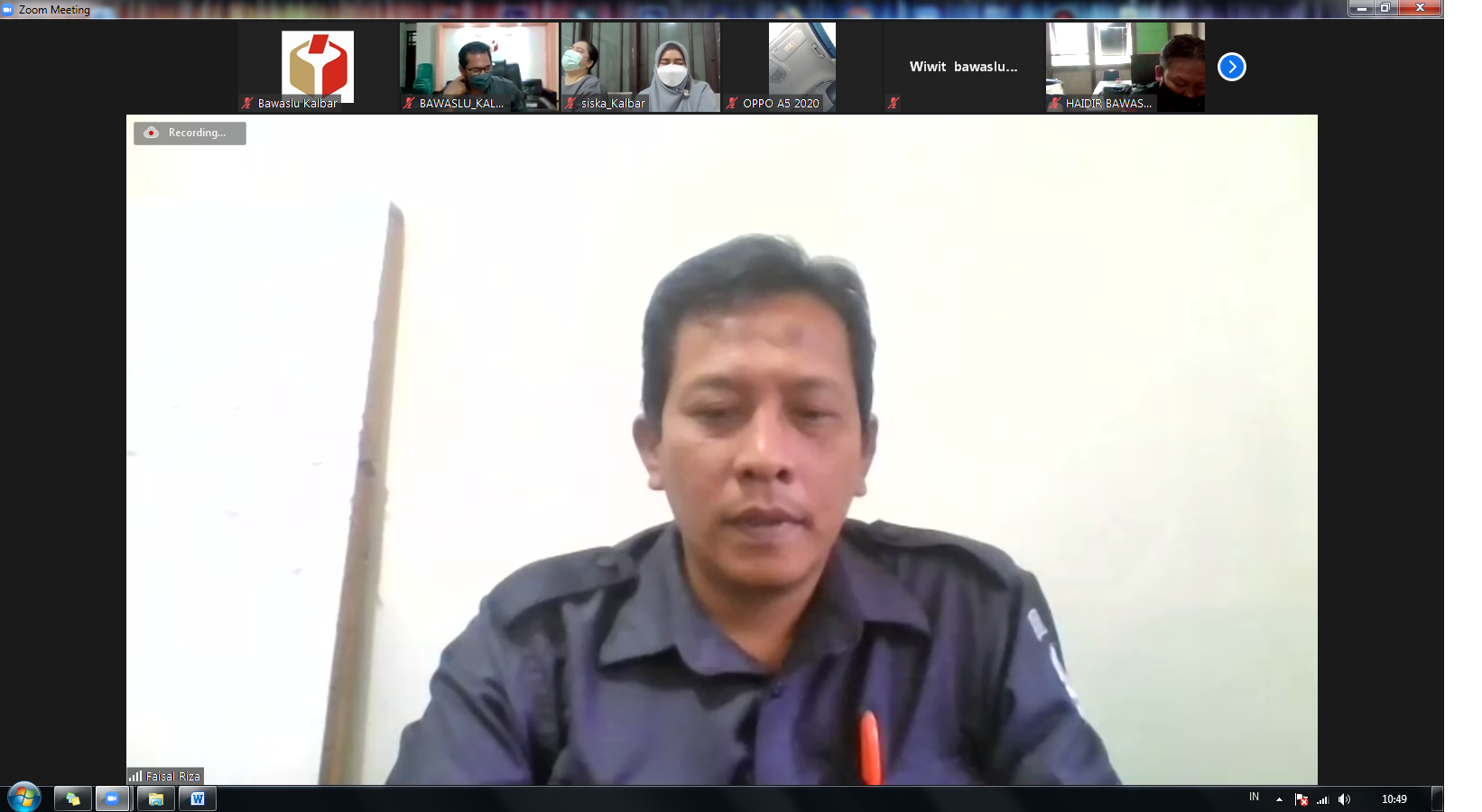 Review Hasil Rekrutmen Peserta SKPP Dasar dan Pembagian Jadwal Fasilitator