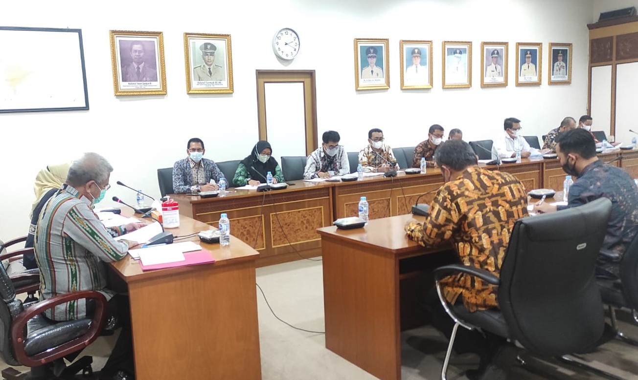Bawaslu Kalbar Hadiri Rapat Pembahasan Anggaran, Pemilihan Serentak Tahun 2024