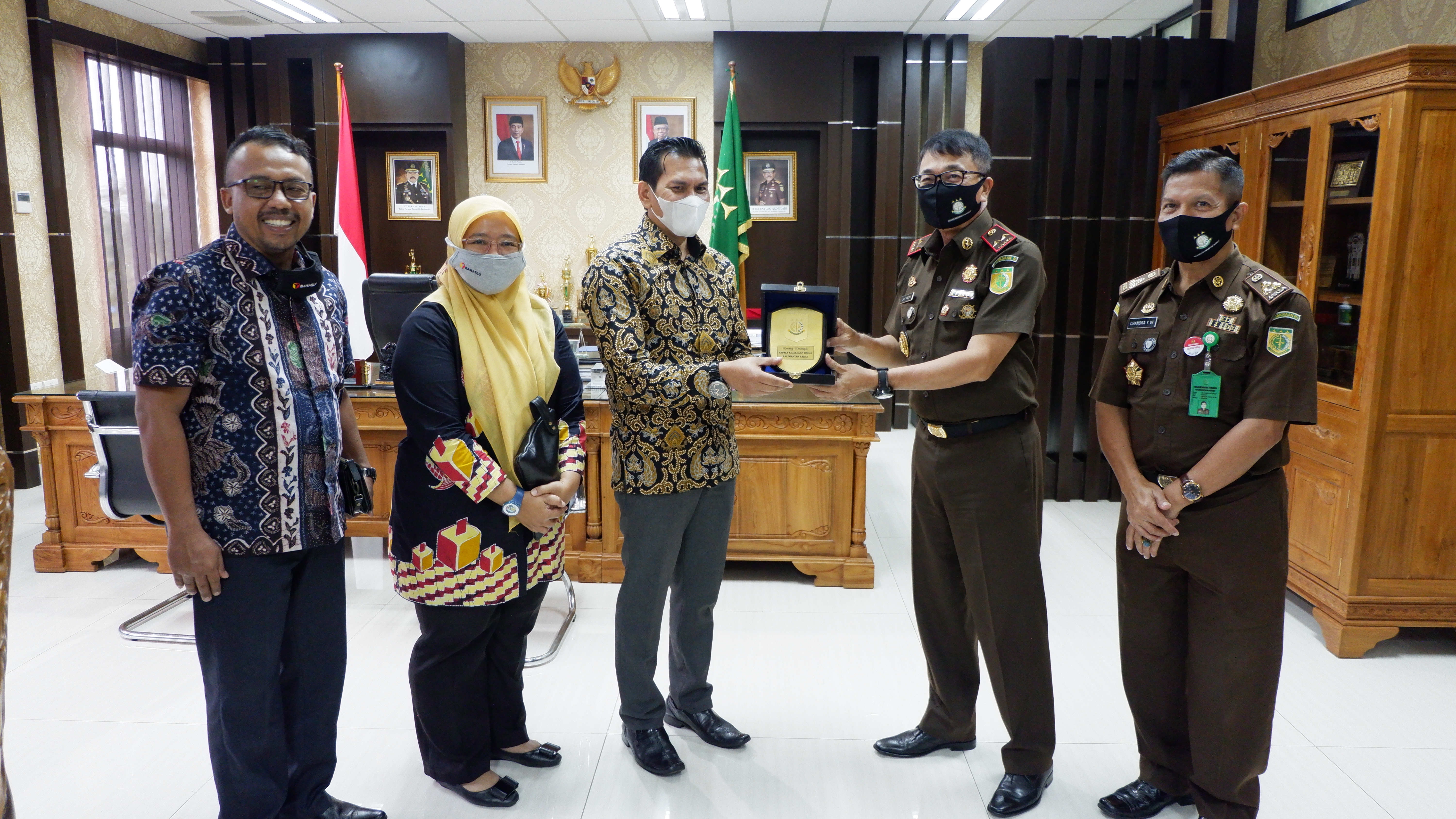 bawaslu audiensi dengan kejati bahas penegakkan hukum dan tahapan pilkada 2020