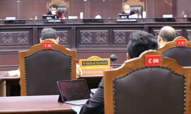 MK Bacakan Sembilan Putusan, Enam Laksanakan PSU