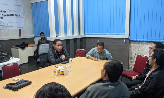 Herwyn Cek Kesiapan Tes Tertulis dan Psikologi Seleksi Calon Anggota Bawaslu Provinsi Kalbar