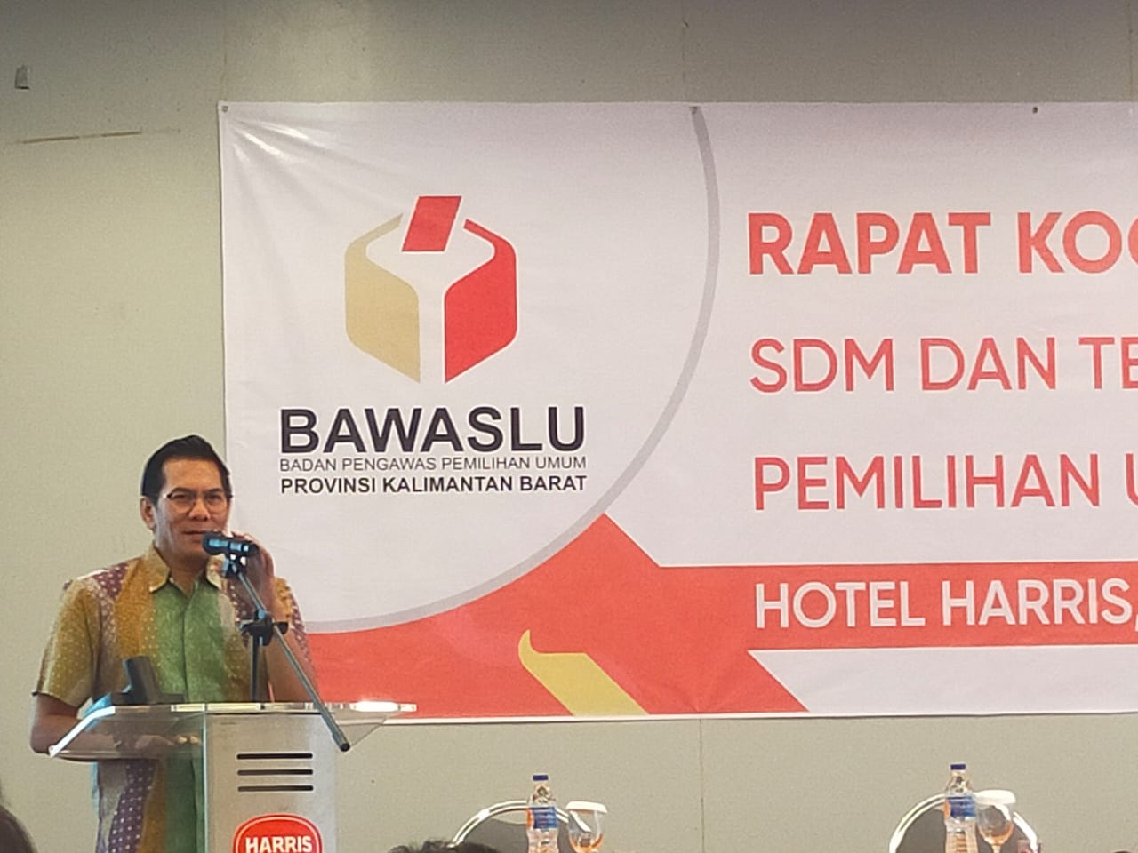 Rapat Koordinasi SDM & Teknis Pengawasan Pemilihan Umum Tahun 2024