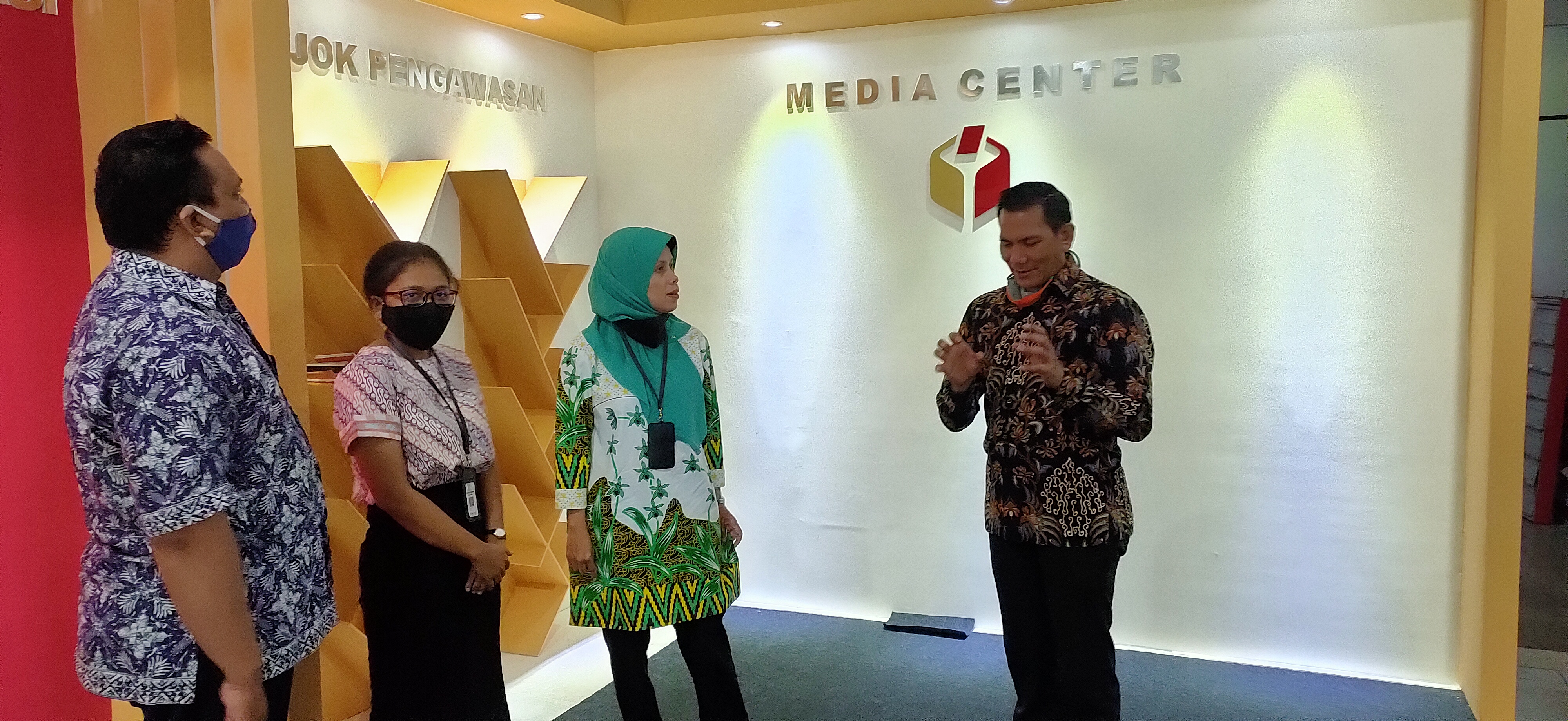 Ciptakan Pemilu Damai, Komnas HAM kalbar Ingin Bersinergi dengan Bawaslu kalbar