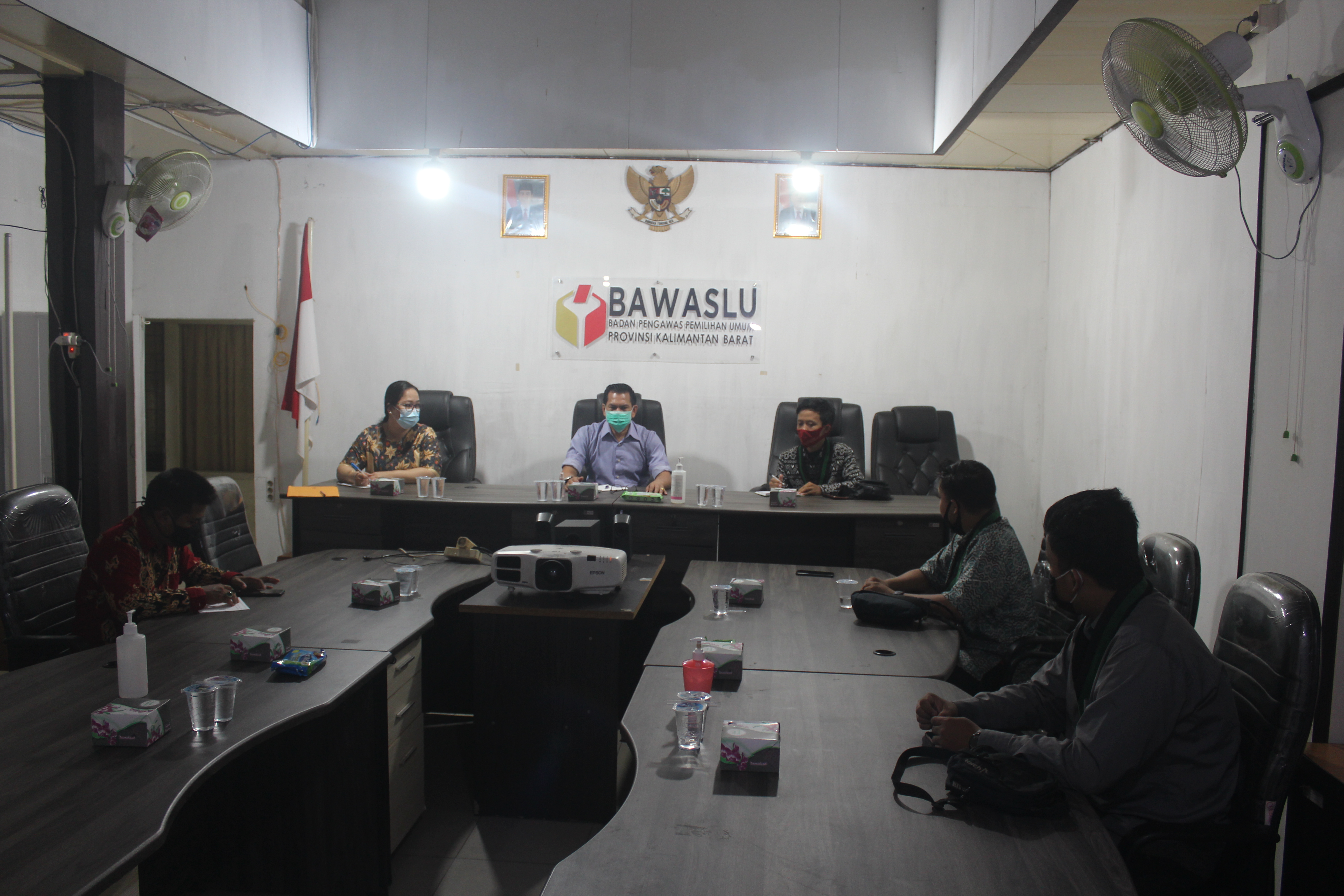 Audiensi HMI Cabang Pontianak Terkait Rencana Dialog Demokrasi Yang Akan Dilaksanakan