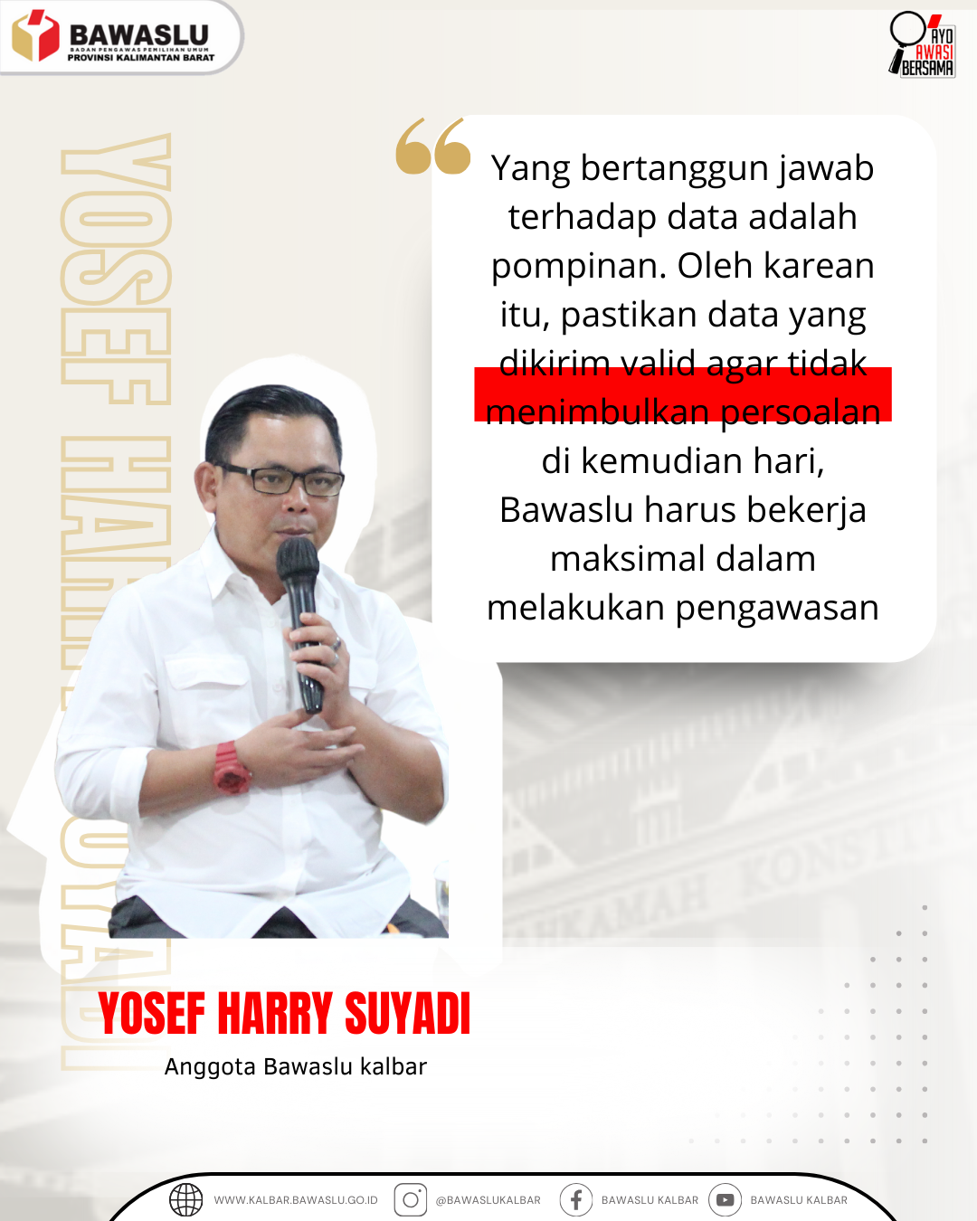 Bawaslu Kalimantan Barat Gelar Rakor Evaluasi Pengawasan PDPB Tahun 2025