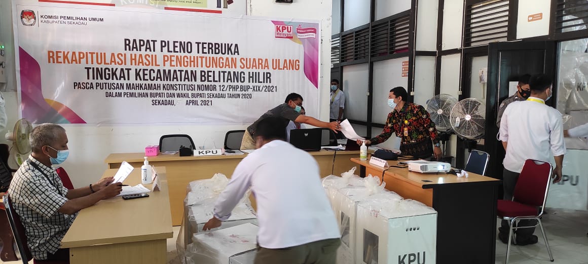 PSSU Kab. Sekadau Masih Berlangsung, Bawaslu Awasi Ketat Proses Rekapitulasi
