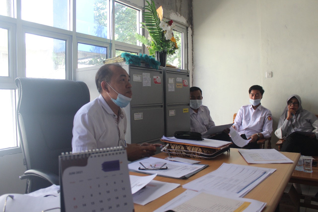 Rapat Evaluasi Pelaksanaan Pembangunan Zona Integritas Bawaslu Kalimantan Barat Tahun 2021