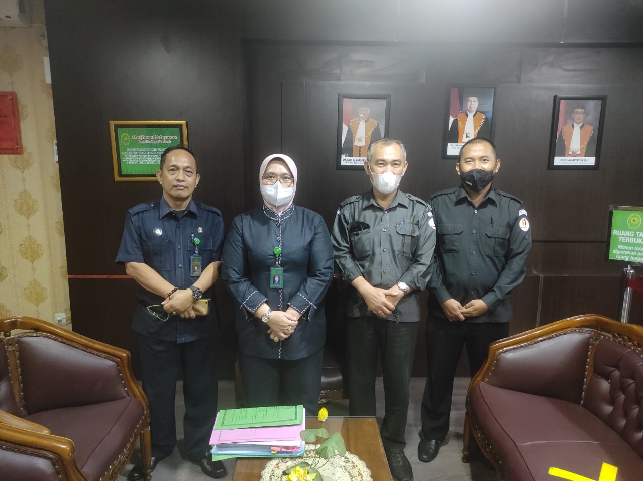 JELANG PEMILU DAN PEMILIHAN 2024 BAWASLU KALBAR GELAR KOORDINASI DENGAN PENGADILAN NEGERI PONTIANAK