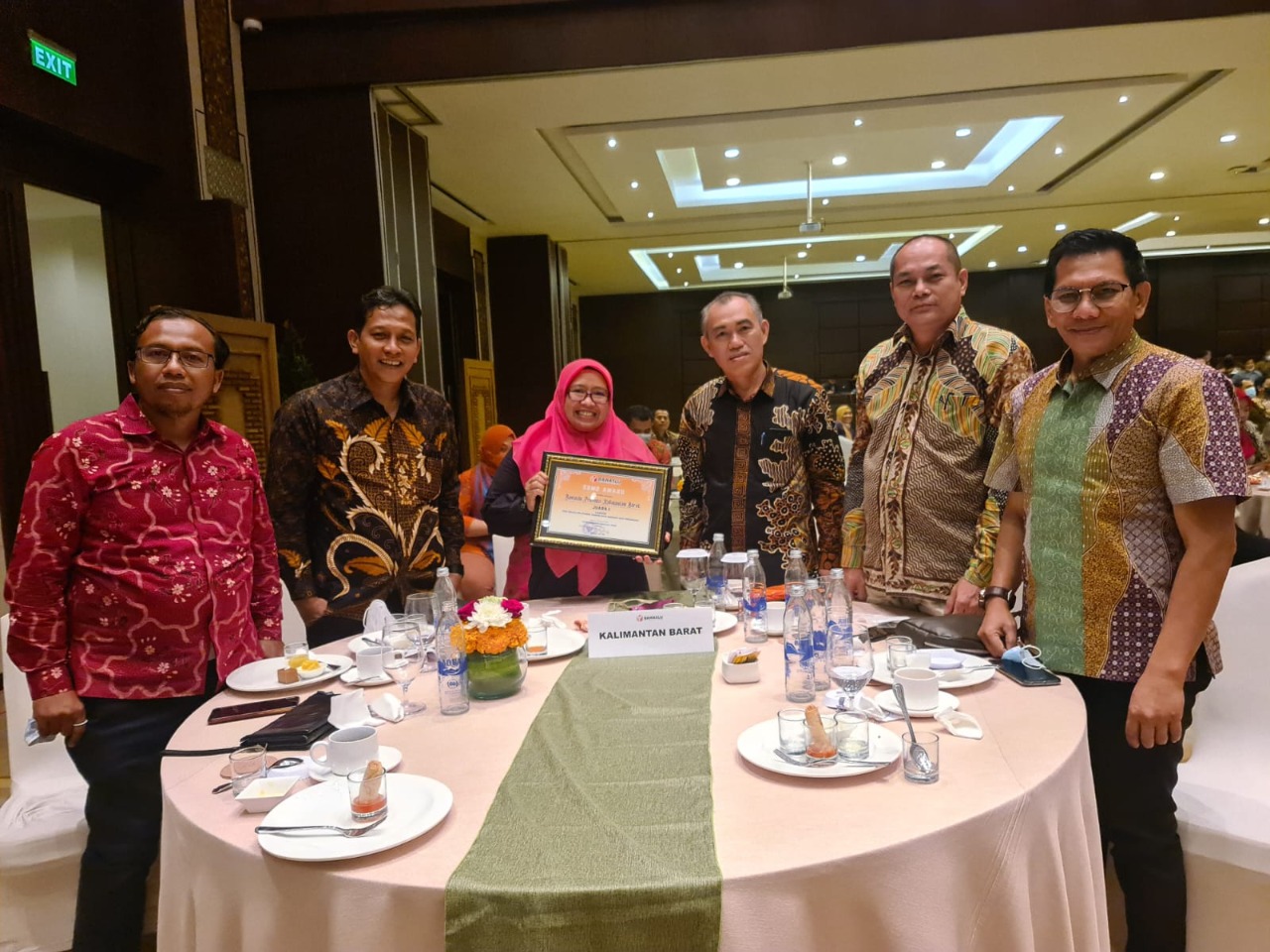 Bawaslu Kalbar Raih Peringkat Pertama SDMO Award 2022