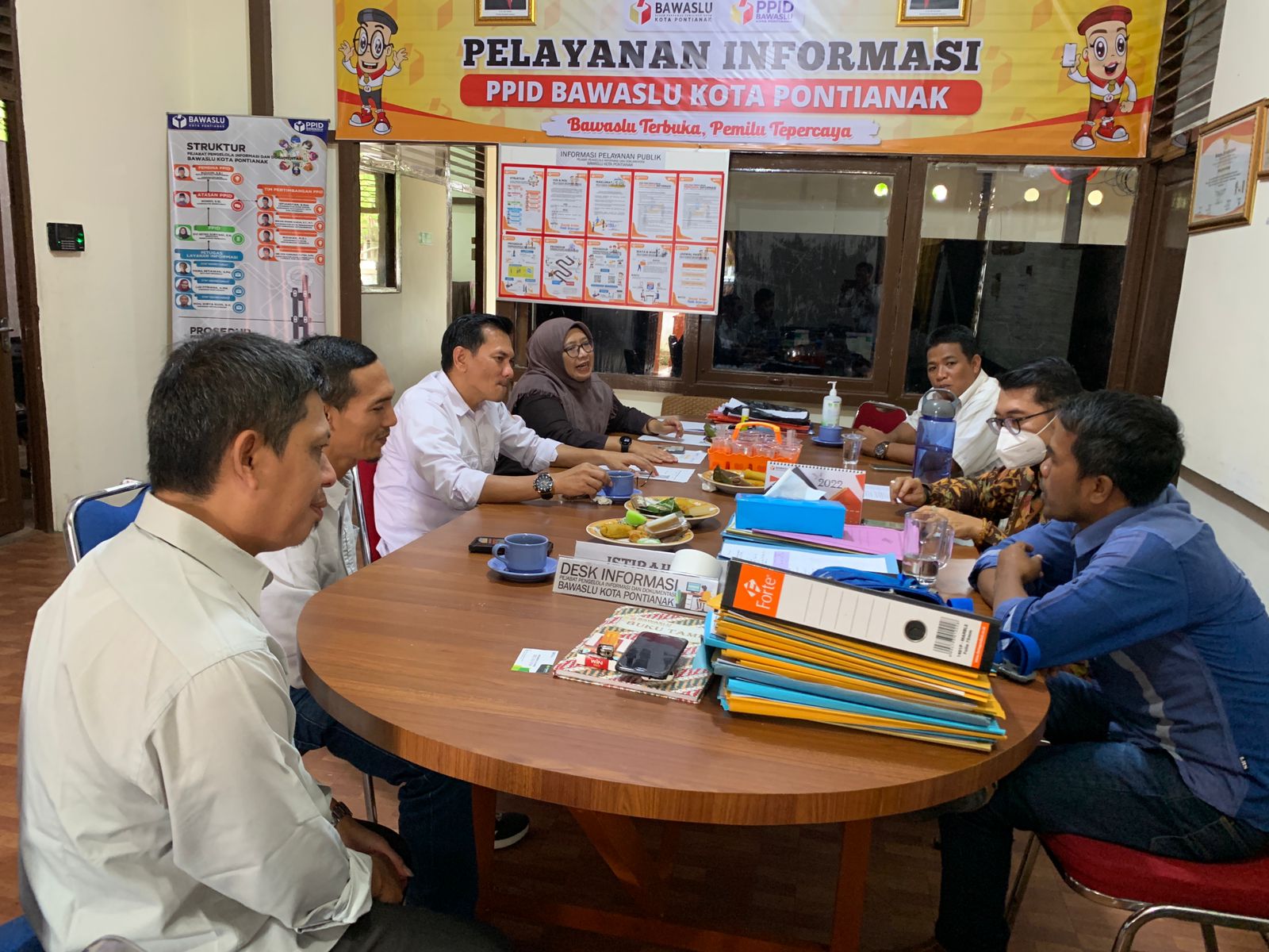 Ruhermansyah monitoring langsung pendaftaran Panwaslucam