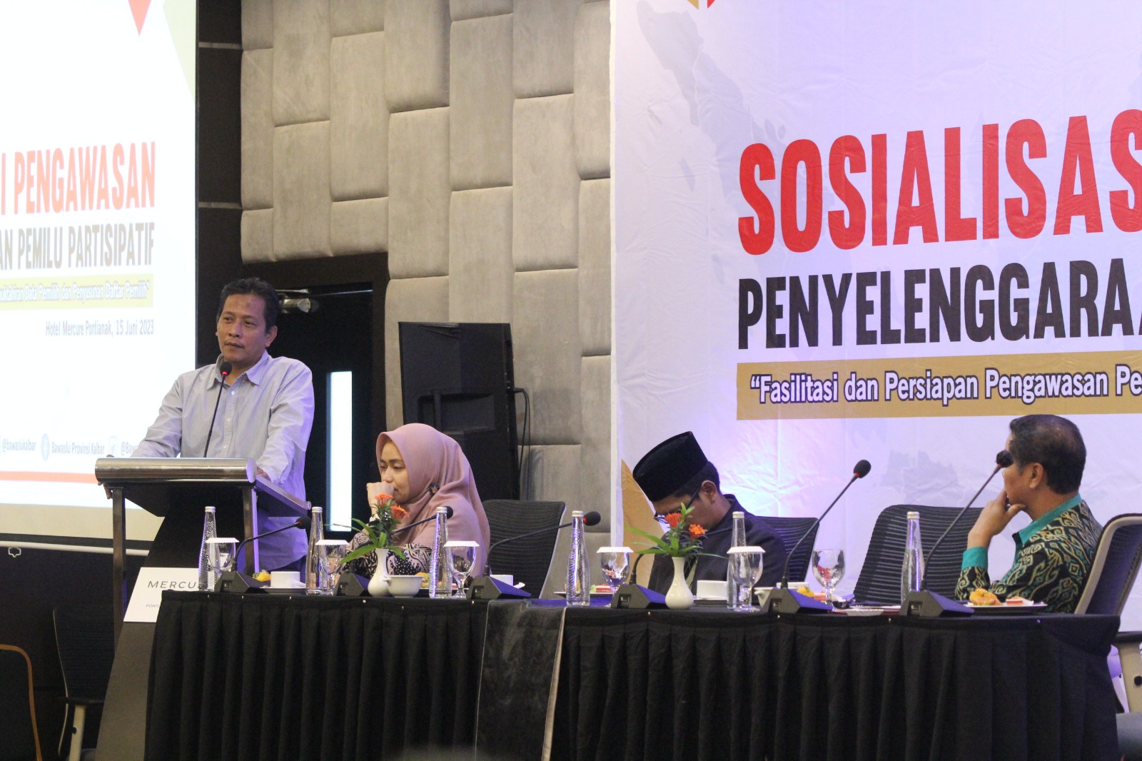 Gelar Persiapan Pengawasan Bawaslu Kalbar Hadirkan KPU dan Dukcapil
