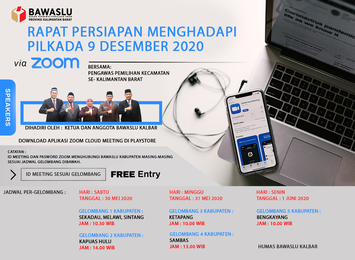 kesiapan pengawas adhoc se-kalimantan barat dalam menghadapi pilkada 9 des 2020