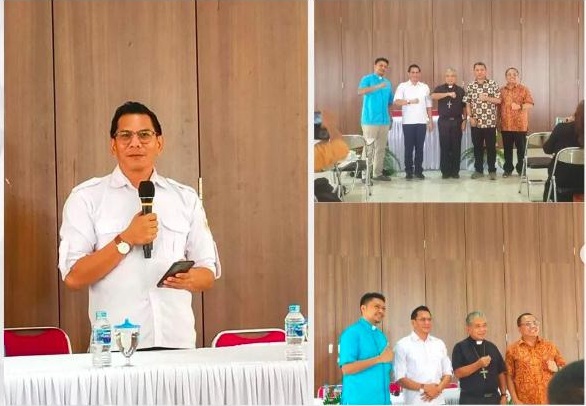 TEMU PASTORES SEBAGAI SALAH SATU UPAYA LAKUKAN SOSIALISASI PENGAWASAN PARTISIPATIF MELALUI TOKOH AGAMA
