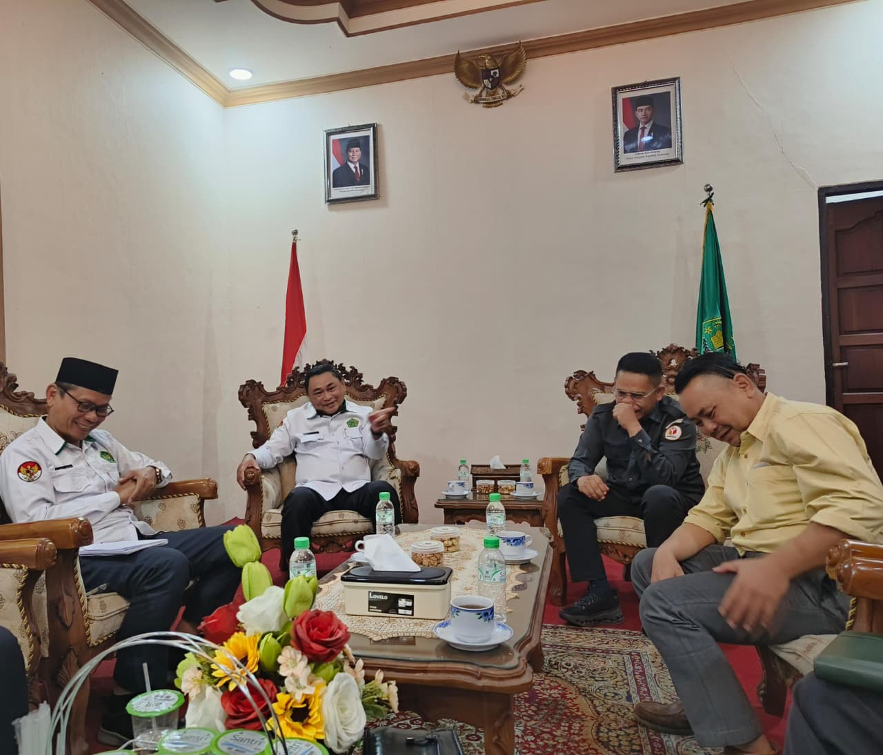 Audiensi Bawaslu Kalbar dan Kemenag Kalbar