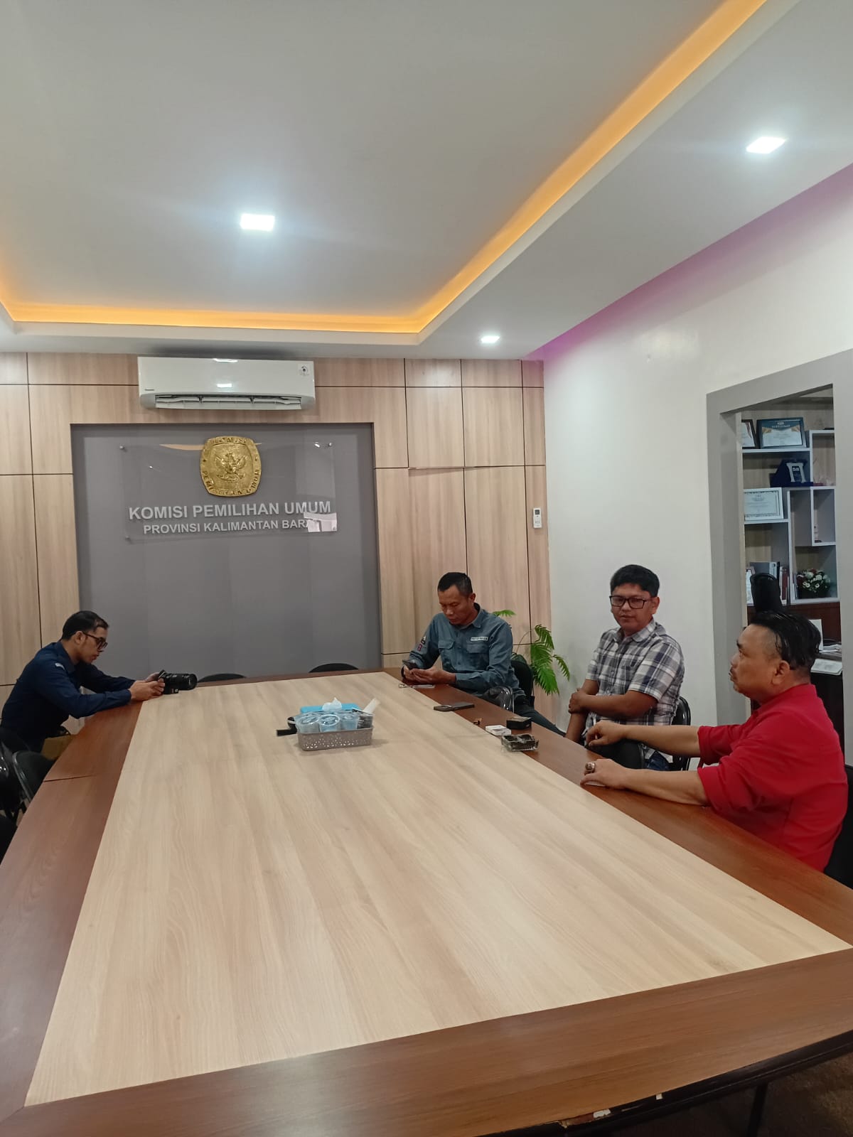 yosef hary suyadi Kordinasi kepada KPU provinsi Kalimantan Barat terkait pengawasan penyusunan daftar pemilih berkelanjutan