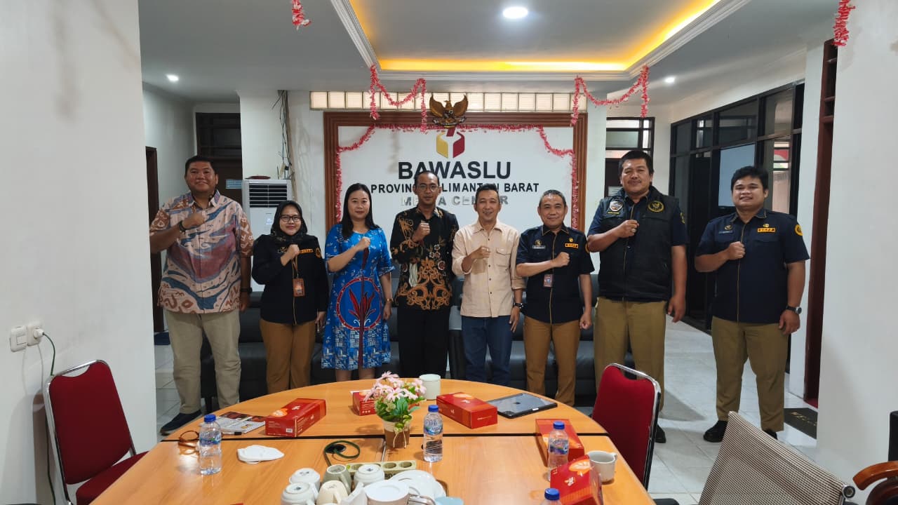 Bawaslu Kalbar Terima Kunjungan Kerja DKPP, Tinjau Tindak Lanjut Putusan Perkara Kode Etik Ketapang