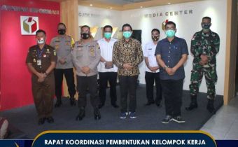 rakor pembentukan pokja pencegahan covid-19