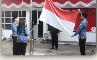Upacara Peringatan HUT-RI ke80 Bawaslu Provinsi Kalimantan Barat
