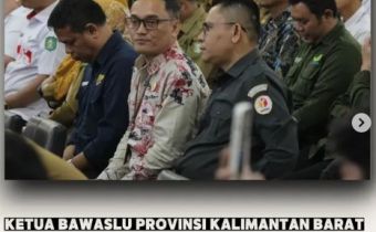 KETUA BAWASLU PROVINSI KALIMANTAN BARAT HADIRI MUSRENBANG RPJMD 2025-2029 DAN RKPD 2026 DI AULA GARUDA KANTOR GUBERNUR PROVINSI KALIMANTAN BARAT