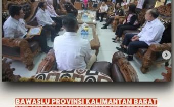BAWASLU PROVINSI KALIMANTAN BARAT MENGADAKAN AUDIENSI STRATEGIS KE KEJAKSAAN TINGGI KALIMANTAN BARAT DALAM RANGKA PENJAJAKAN KERJASAMA MELALUI NOTA KESEPAHAMAN (MOU)
