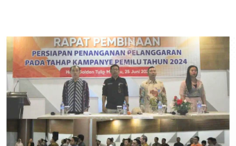 Antisipasi Pelanggaran Di Tahapan Kampanye, Bawaslu Kalbar Gelar Kegiatan Persiapan