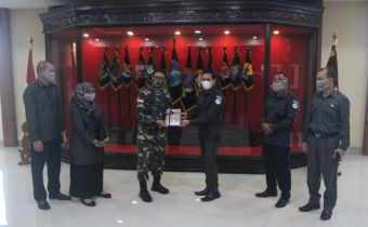 Panglima Kodam XII/Tanjungpura, terima audiensi bawaslu
