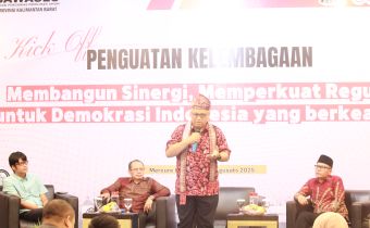 Bawaslu Kalbar Gelar Kick Off Penguatan Kelembagaan untuk Pemilu Berkeadilan