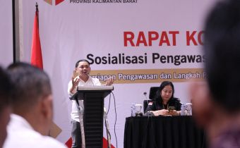 Jelang Penyusunan DPS, Bawaslu Kalbar Gelar Rapat Koordinasi