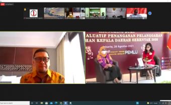 Komisi II DPR RI dan Mendagri Sambut Baik Peluncuran Buku Kajian Evaluatif Penanganan Pelanggaran Pilkada 2020