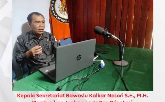 Pra Orientasi CPNS Angkatan 2021, Nasori Minta CPNS Terpilih Segera Beradaptasi