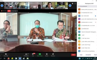 webinar kesiapan pelaksanaan pilkada tahun 2020 bersama litbang kemendagri