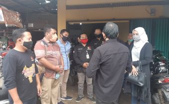 ruhermansyah Cek Kesiapan dan Adaptasi Pengawas Pilkada 2020 di daerah kabupaten dan kecamatan ketapang