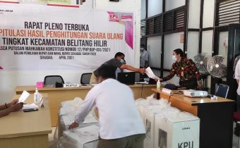 PSSU Kab. Sekadau Masih Berlangsung, Bawaslu Awasi Ketat Proses Rekapitulasi