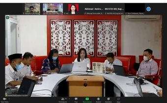 Bawaslu Kalbar ikuti Bimtek Monev Keterbukaan Informasi Badan Publik tahun 2022