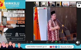 Peluncuran Meja Bantuan Pemantau Pemilu