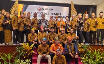 Rapat Kerja Teknis Penanganan Pelanggaran Pemilu 2024