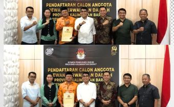AWASI PENDAFTARAN CALON ANGGOTA DPD DAN DPRD, BAWASLU KALBAR AKAN PASTIKAN PROSES SESUAI ATURAN