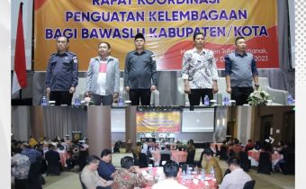 BAWASLU GELAR RAKOR, PERKUAT STRUKTUR LEMBAGA
