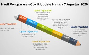 hasil pengawasan coklit update hingga 7 agustus 2020
