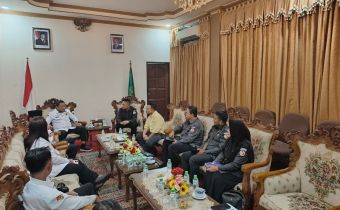 Bawaslu Provinsi dan Kanwil Kemenag Kalbar bertemu dalam Audiensi di Kantor Kemenag Provinsi Kalbar