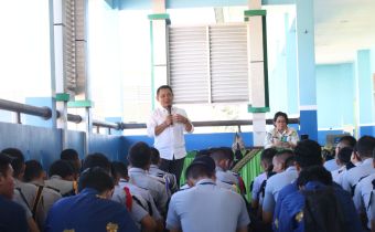 Bawaslu Kalbar Sosialisasi di SMKN 9 Pontianak, Yosef Harry Suyadi: Pemilih Cerdas Harus Berani Tolak Politik Uang
