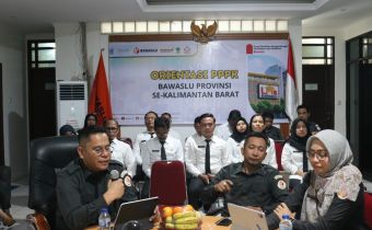 Bawaslu Kalbar menyelenggarakan Pembukaan Orientasi  (PPPK) Tahun 2026