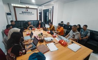 Bawaslu Kalbar dan Kementrian Dalam Negeri Lakukan Rapat Koordinasi
